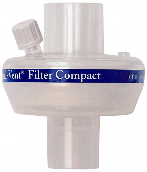 Teleflex Hudson RCI Humid-Vent Compact HMEF Bakterien-/Virenfilter
